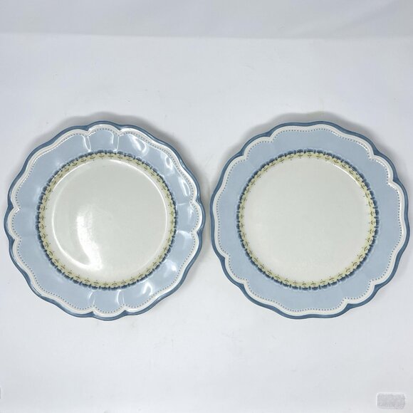 Lenox Other - Vtg Lenox Provencal Garden - Provençal Sky - Dinner Plate 11" Porcelain Set of 2